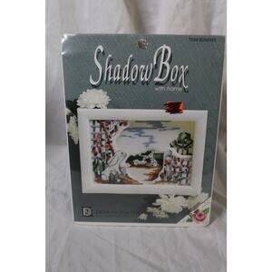 Designs for the Needle Bunnies Shadow Box Frame Counted Cross Stitch Kit Sealed